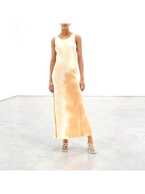 A.L.C. Amana Tie-Dye Maxi Slip Dress,  Size 0,  New With Tags